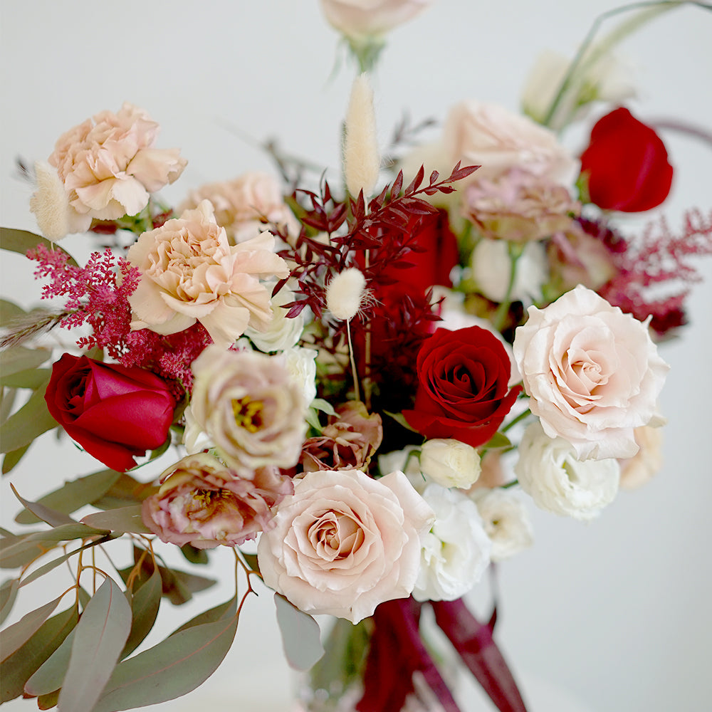 Burgundy Blush Bridal Bouquet