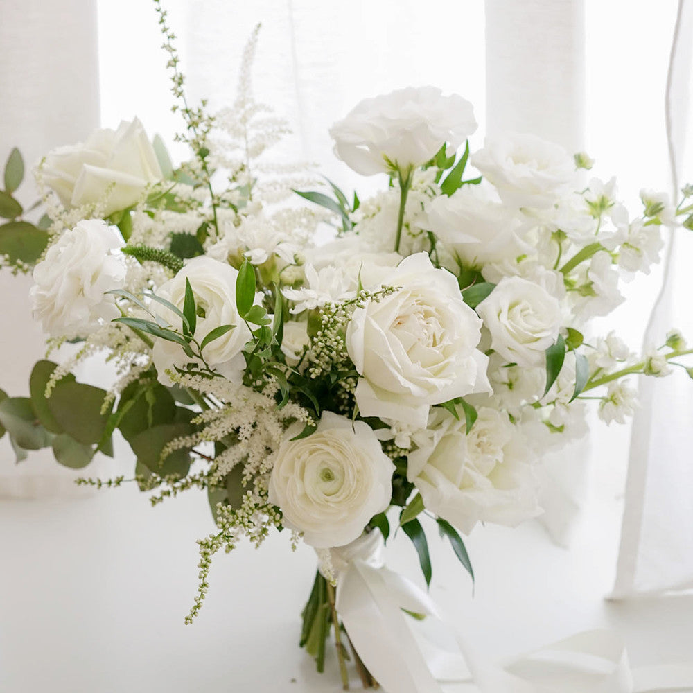 Evergreen Bridal Bouquet